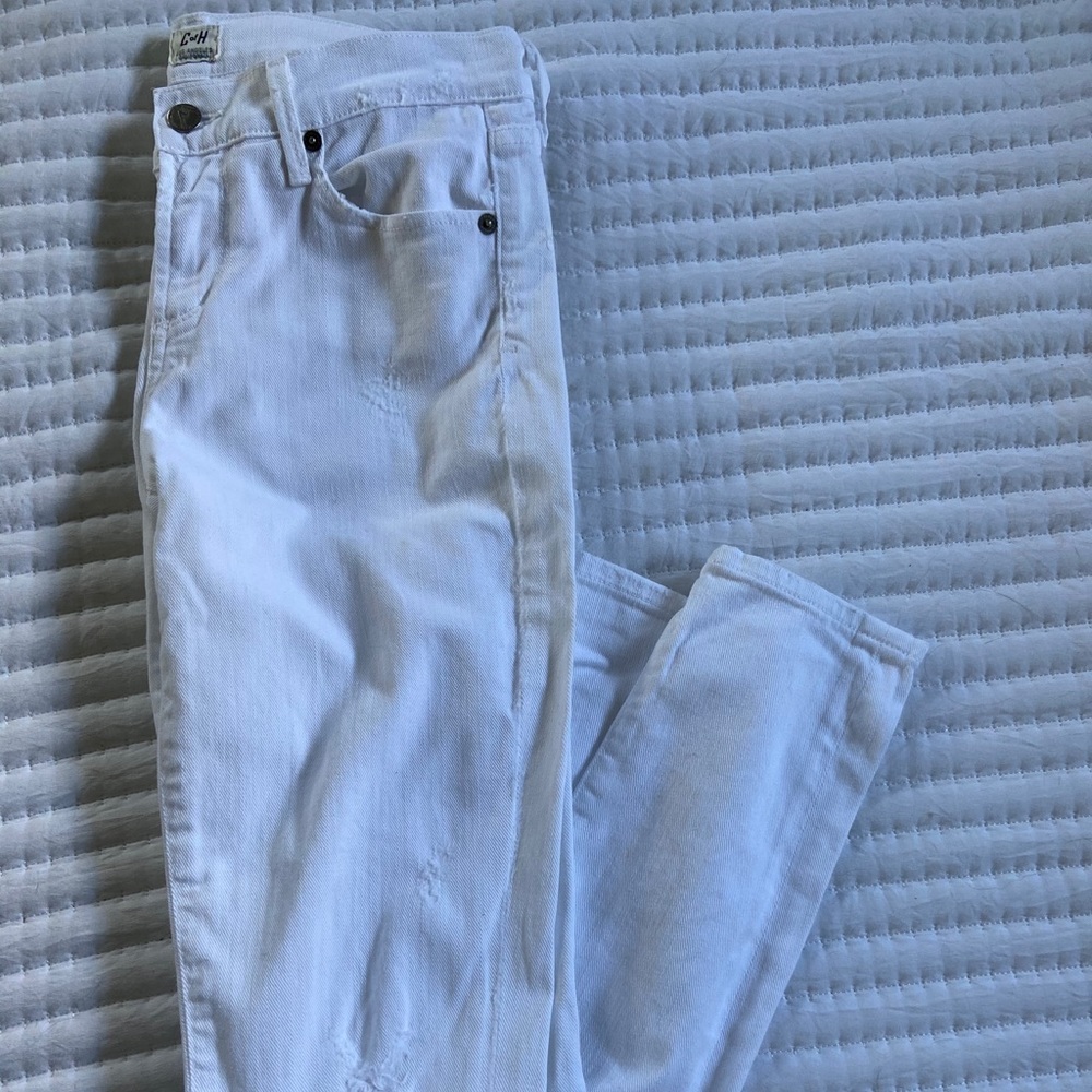 Women’s Citizens of Humanity white denim jeans